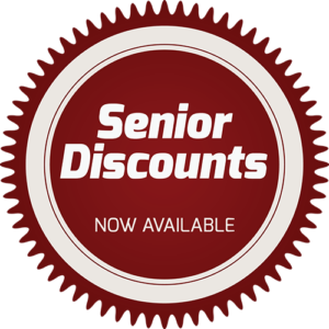 We Offer Senior Discounts!